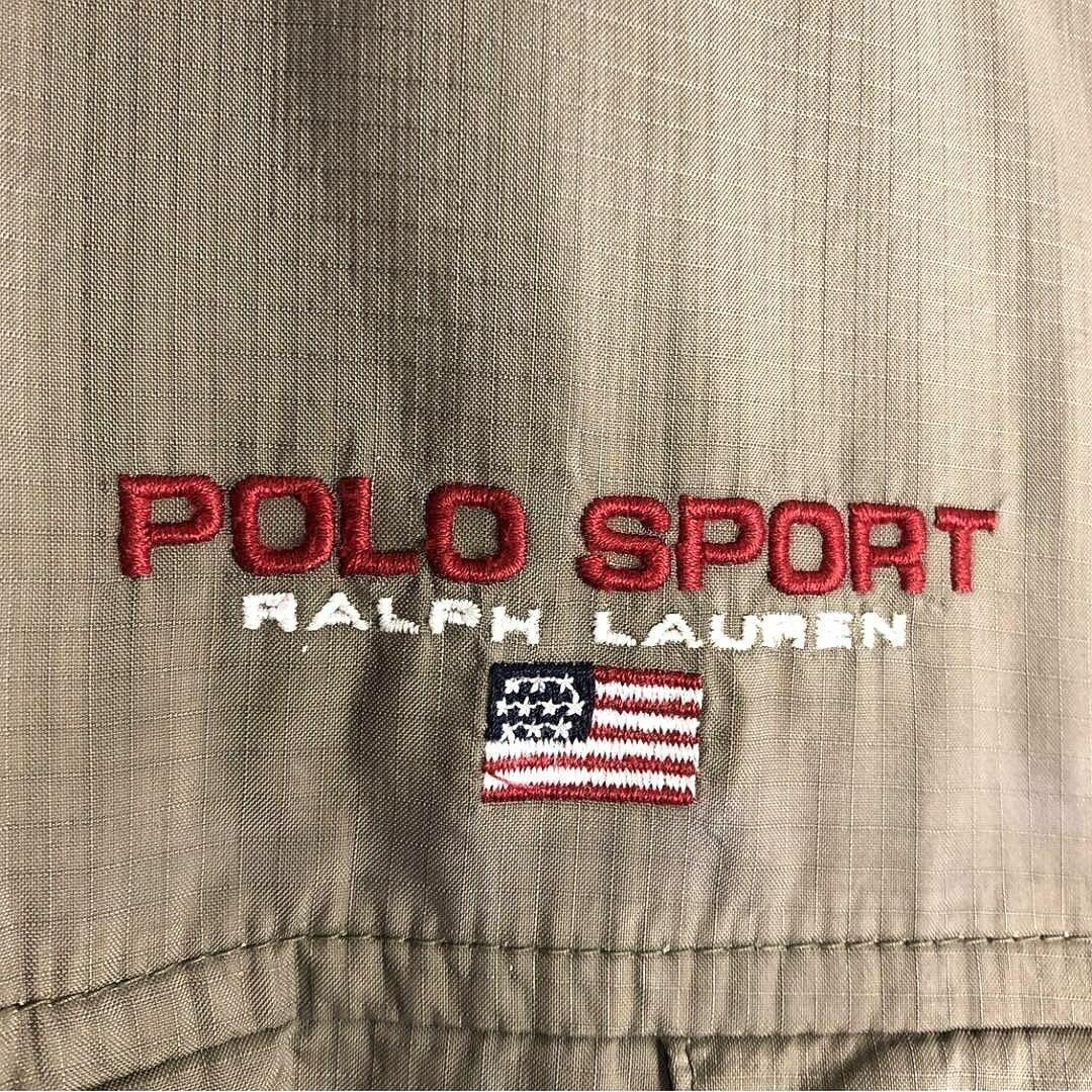 Ralph Lauren(ラルフローレン)のラルフローレン 超ゆるだぼ ナイロンジャケット刺繍ワンポイントロゴ USA国旗 メンズのジャケット/アウター(ブルゾン)の商品写真