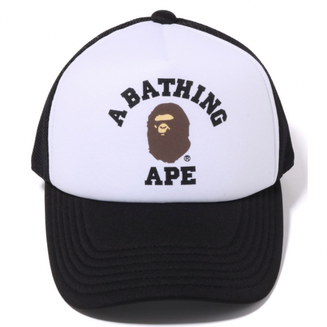 訳あり bapesta a メッシュキャップ bathing ape エイプ メッシュ