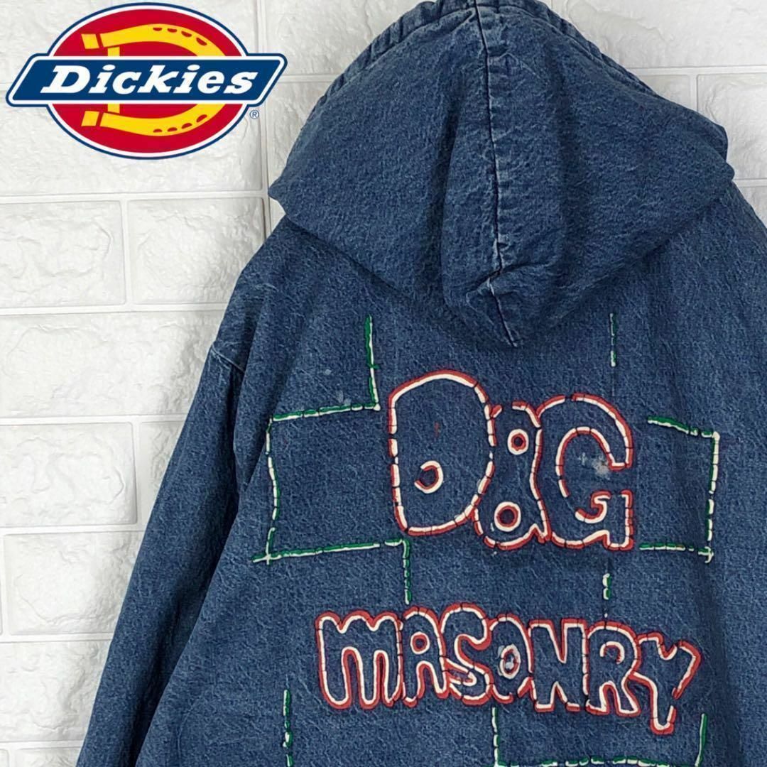 Dickies(ディッキーズ)のディッキーズ アクティブパーカー デニムジャケット ワーク系 ブルゾン Gジャン メンズのジャケット/アウター(ブルゾン)の商品写真
