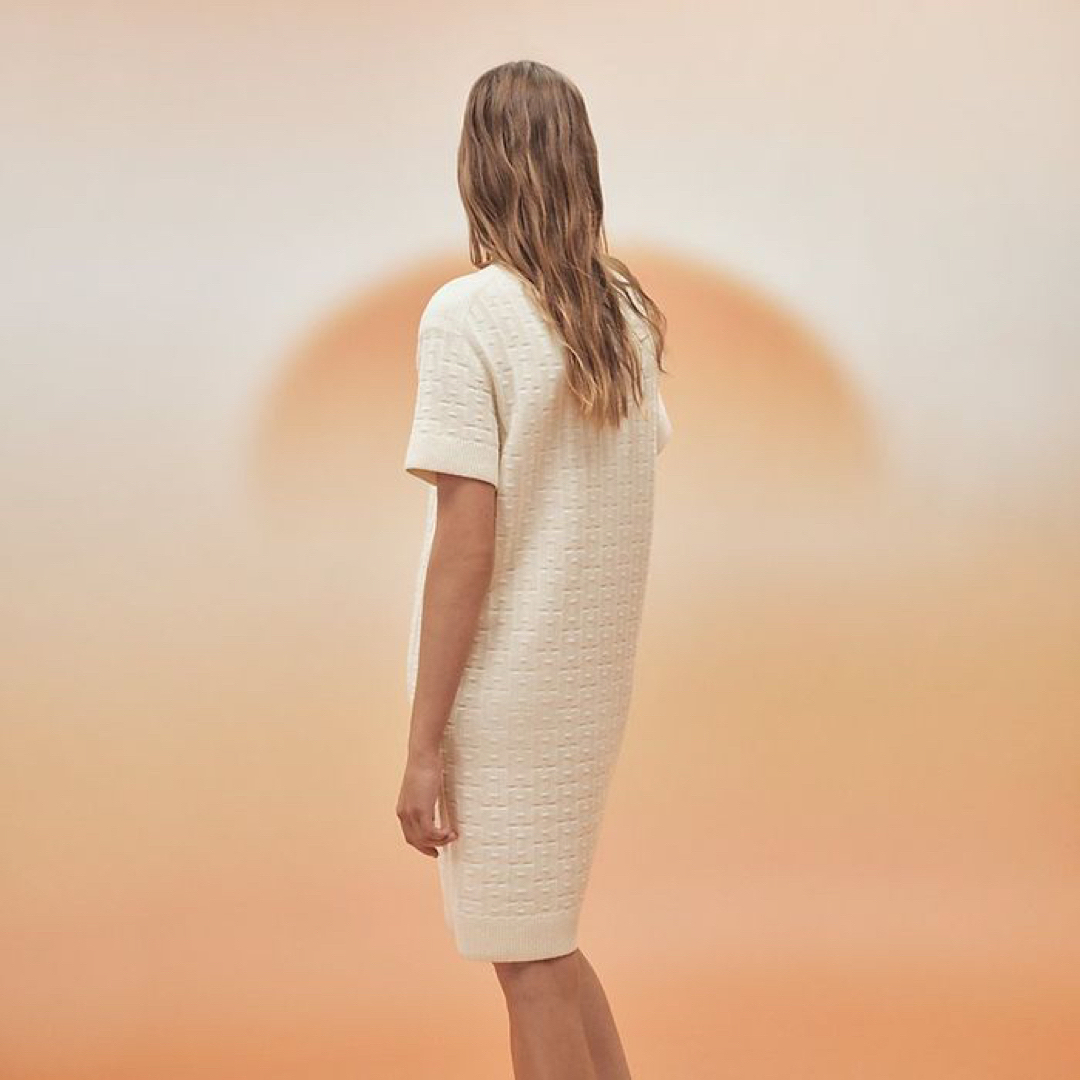 Hermes - エルメス2023ss ニットワンピ34未使用品の通販 by my shop