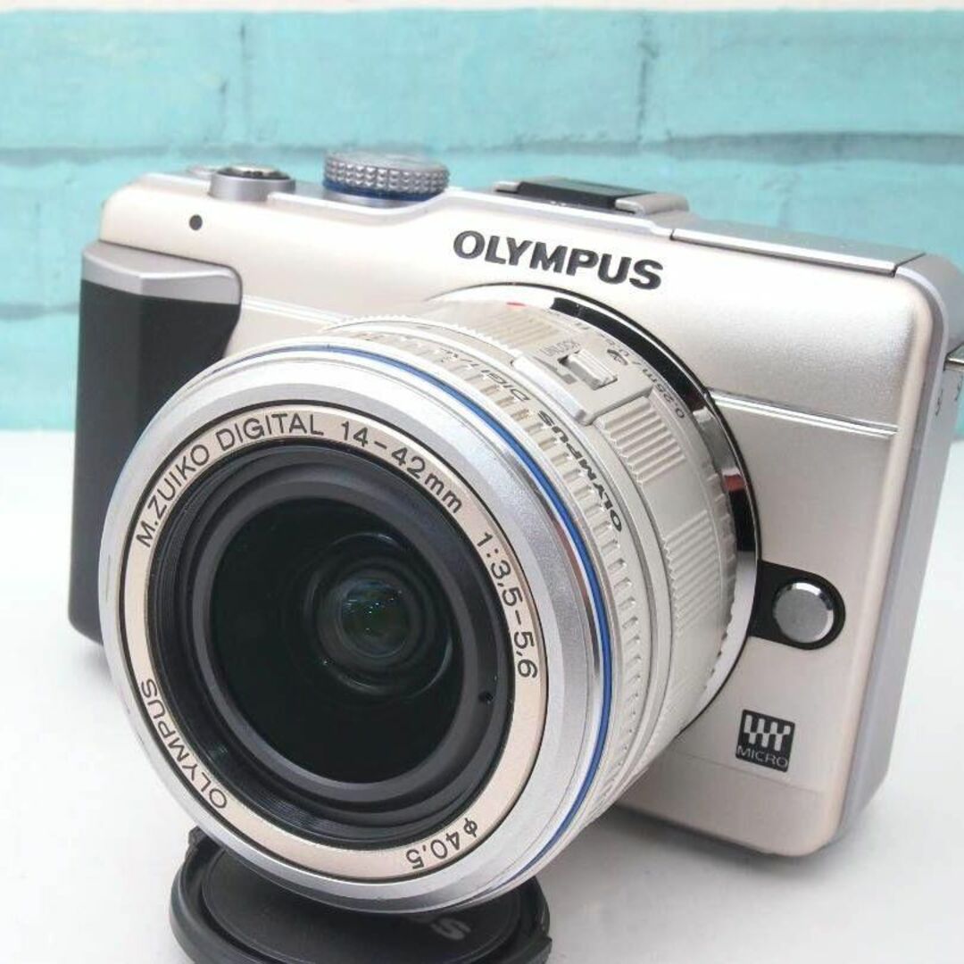 OLYMPUS ペン E-PL1  初心者セット♪　ミラーレス ホワイト