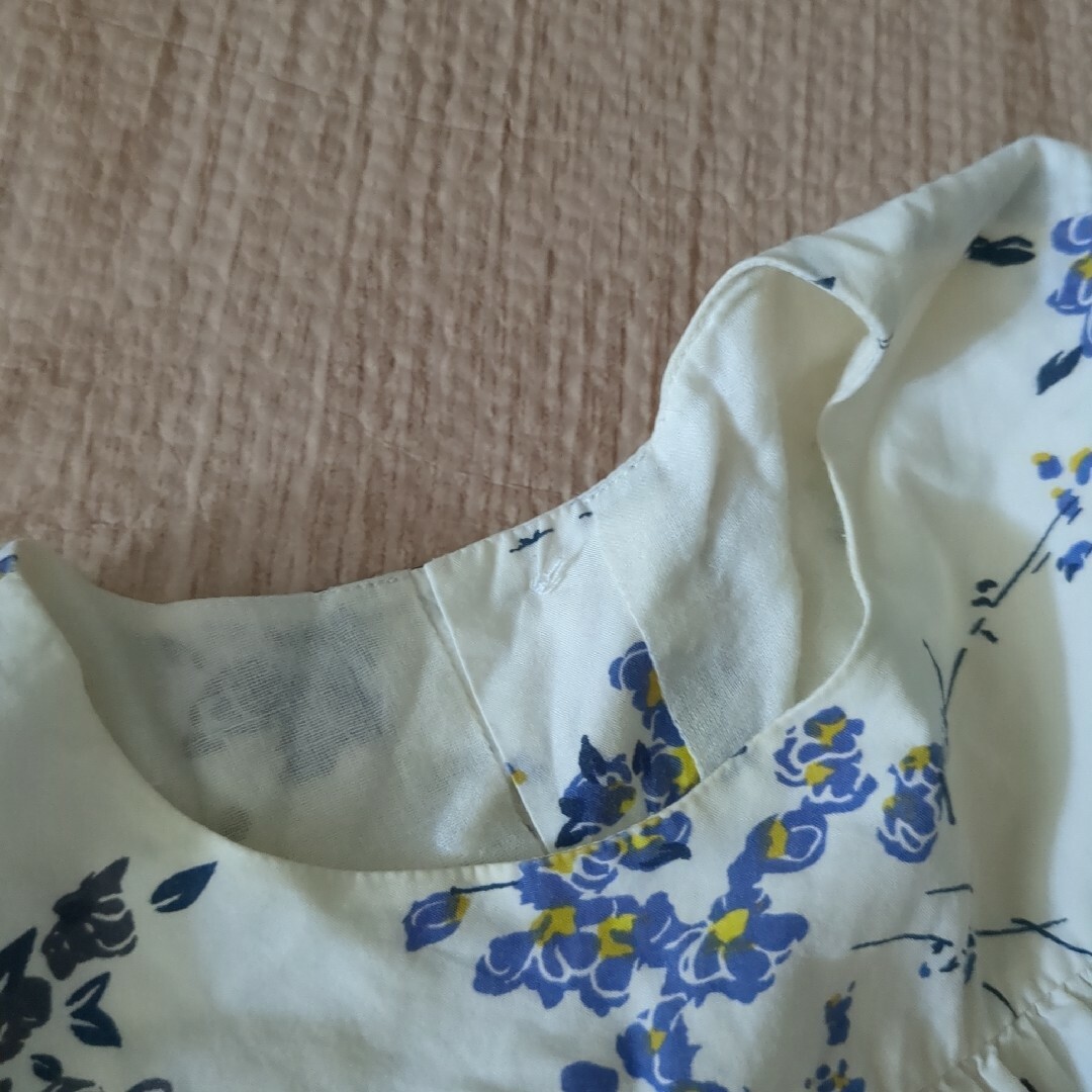 春のコレクション ボンポワン bonpoint 花柄ワンピース 2A ワンピース