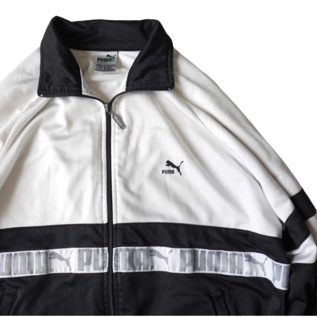 80s 90s PUMA プーマ トラックジャケット Lサイズ-hybridautomotive.com