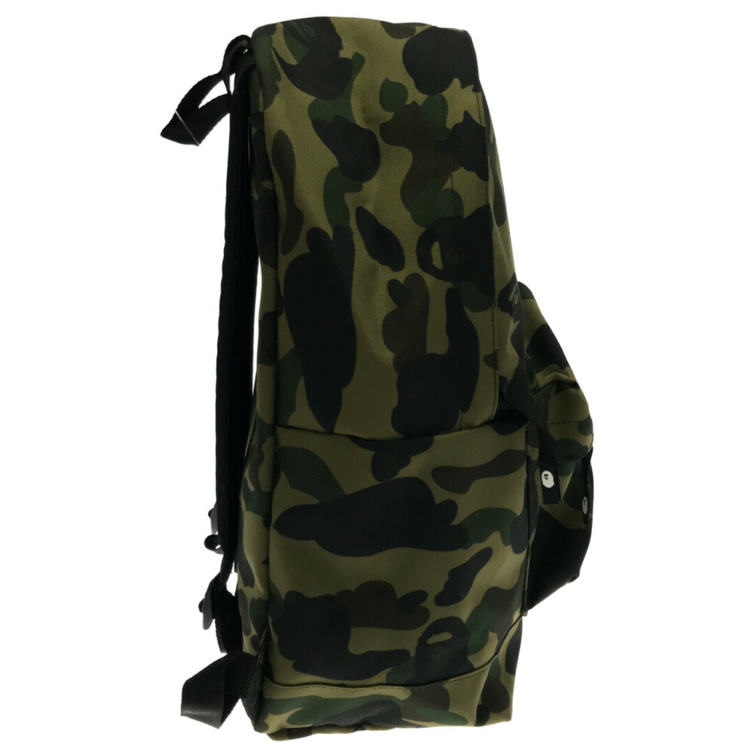 A BATHING APE アベイシングエイプ CAMO DAY PACK カモ柄 デイパック バックパック リュック カーキ 001GDF701179X 【未使用品】A BATHING APE リュック アベイシングエイプ カーキ