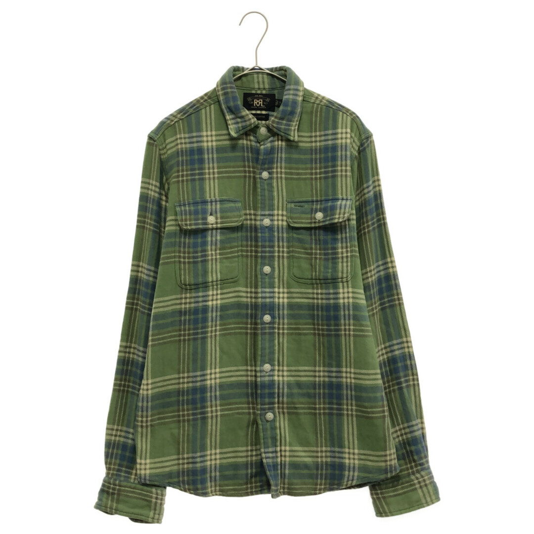 RRL ダブルアールエル Check Shirts チェック柄 長袖シャツ ネルシャツ ...