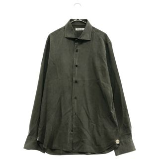 ロロピアーナ(LORO PIANA)のLoro Piana ロロピアーナ ネオアンドレ長袖シャツ MAC3365 カーキ(シャツ)