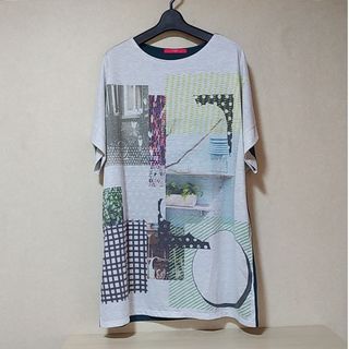 グラニフ(Design Tshirts Store graniph)の【鬼灯様専用 】グラニフ  ロングTｼｬﾂ  ワンピース(ひざ丈ワンピース)