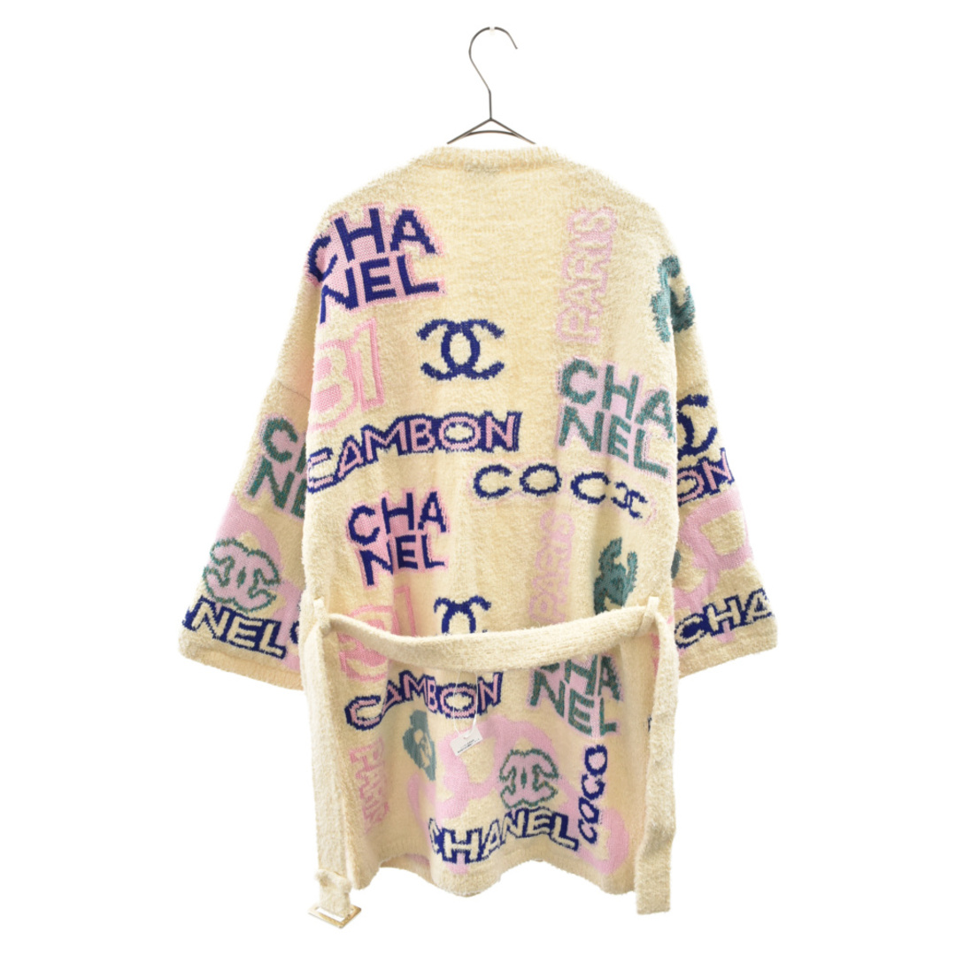 CHANEL - CHANEL シャネル 23SS LOOK28 ロゴ総柄 ココマーク刺繍ニット