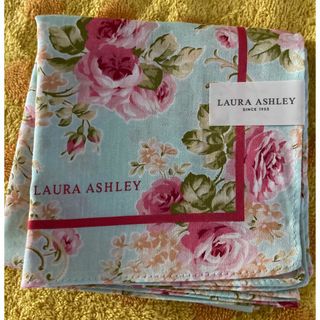 ローラアシュレイ(LAURA ASHLEY)のローラアシュレイ　ハンカチ　p薔薇(ハンカチ)