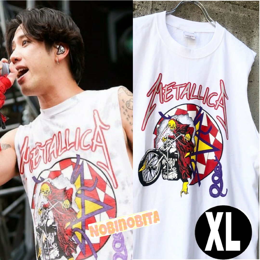 ONE OK ROCK(ワンオクロック)のXL)半袖　94 mettalica worldtour Tシャツ メンズのトップス(Tシャツ/カットソー(半袖/袖なし))の商品写真