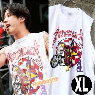 ワンオクロック(ONE OK ROCK)のXL)半袖　94 mettalica worldtour Tシャツ(Tシャツ/カットソー(半袖/袖なし))