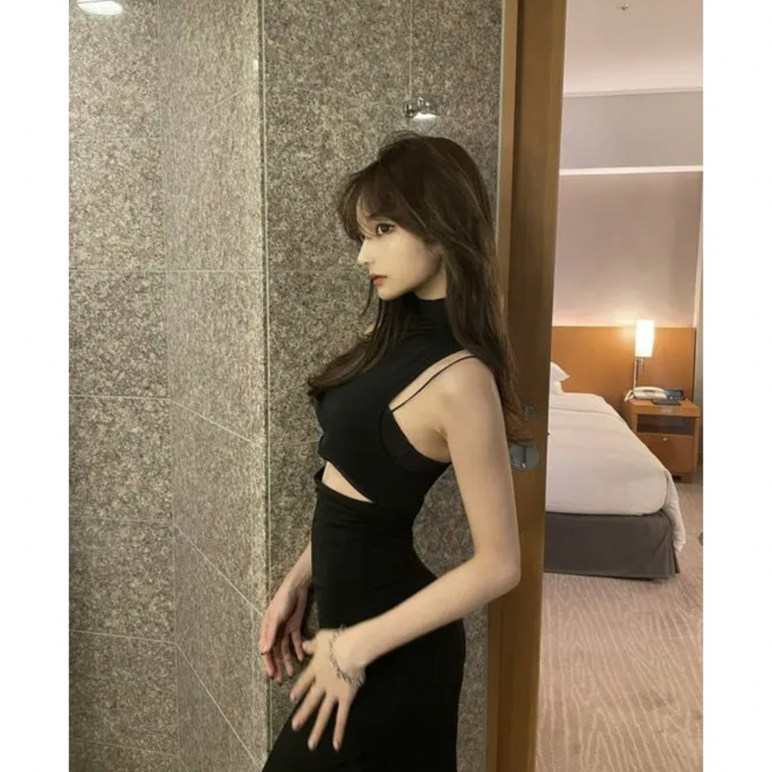 melt the lady sleeveless long dress