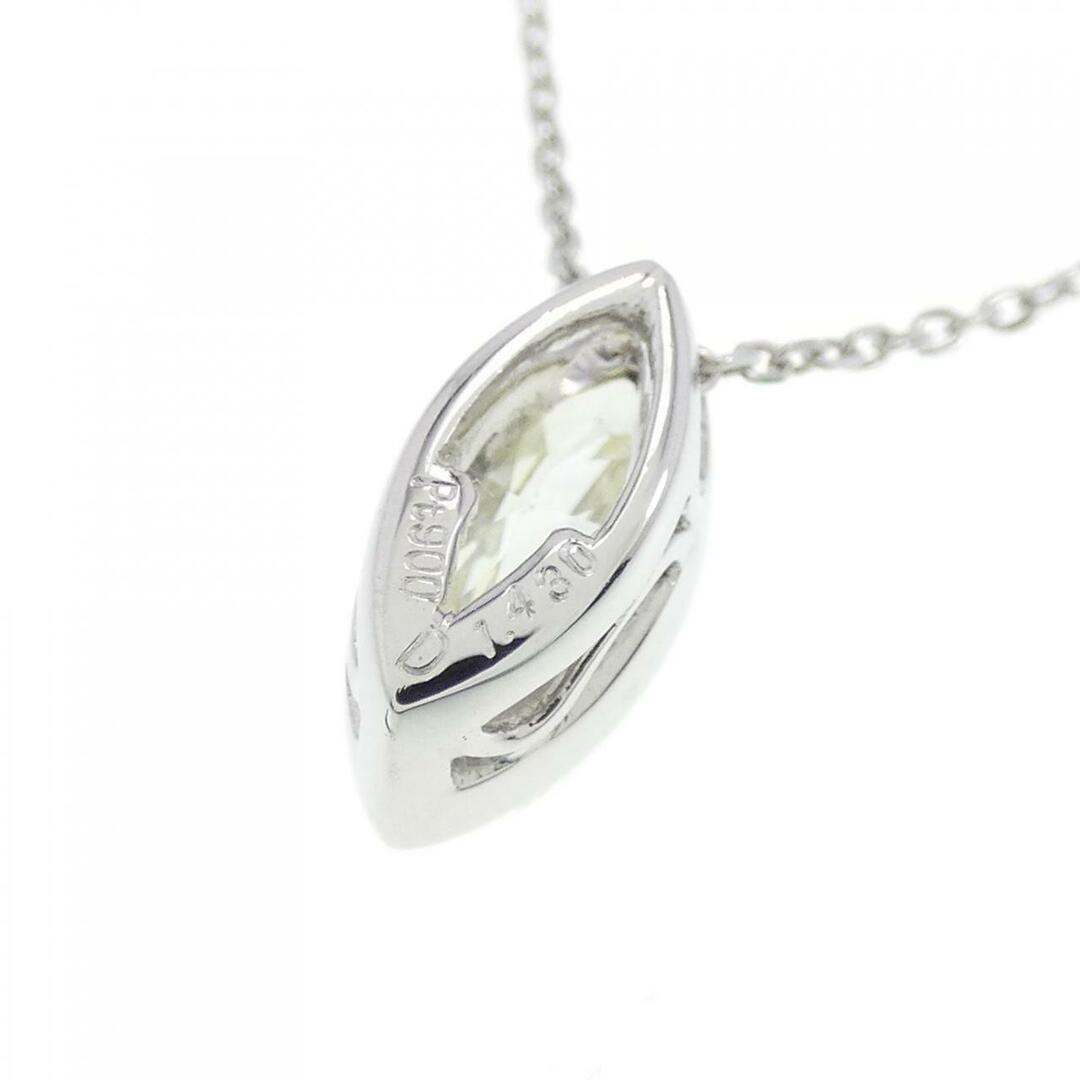 PT ダイヤモンド ネックレス 0.534CT