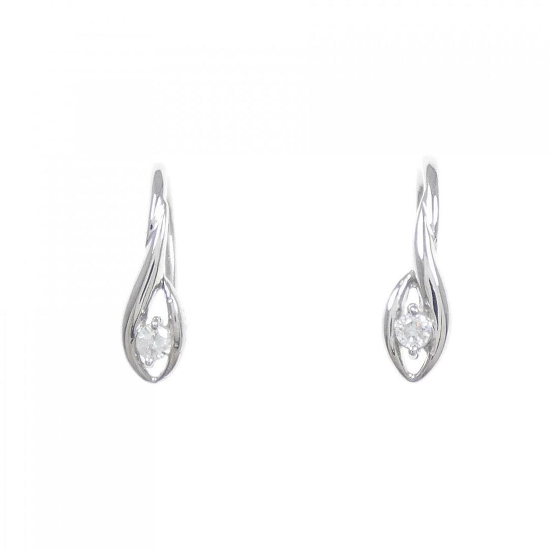 PT ダイヤモンド ピアス 0.06CT