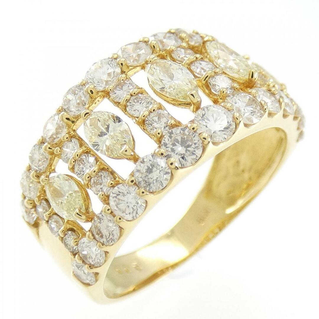 【リメイク】K18YG ダイヤモンド リング 0.24CT