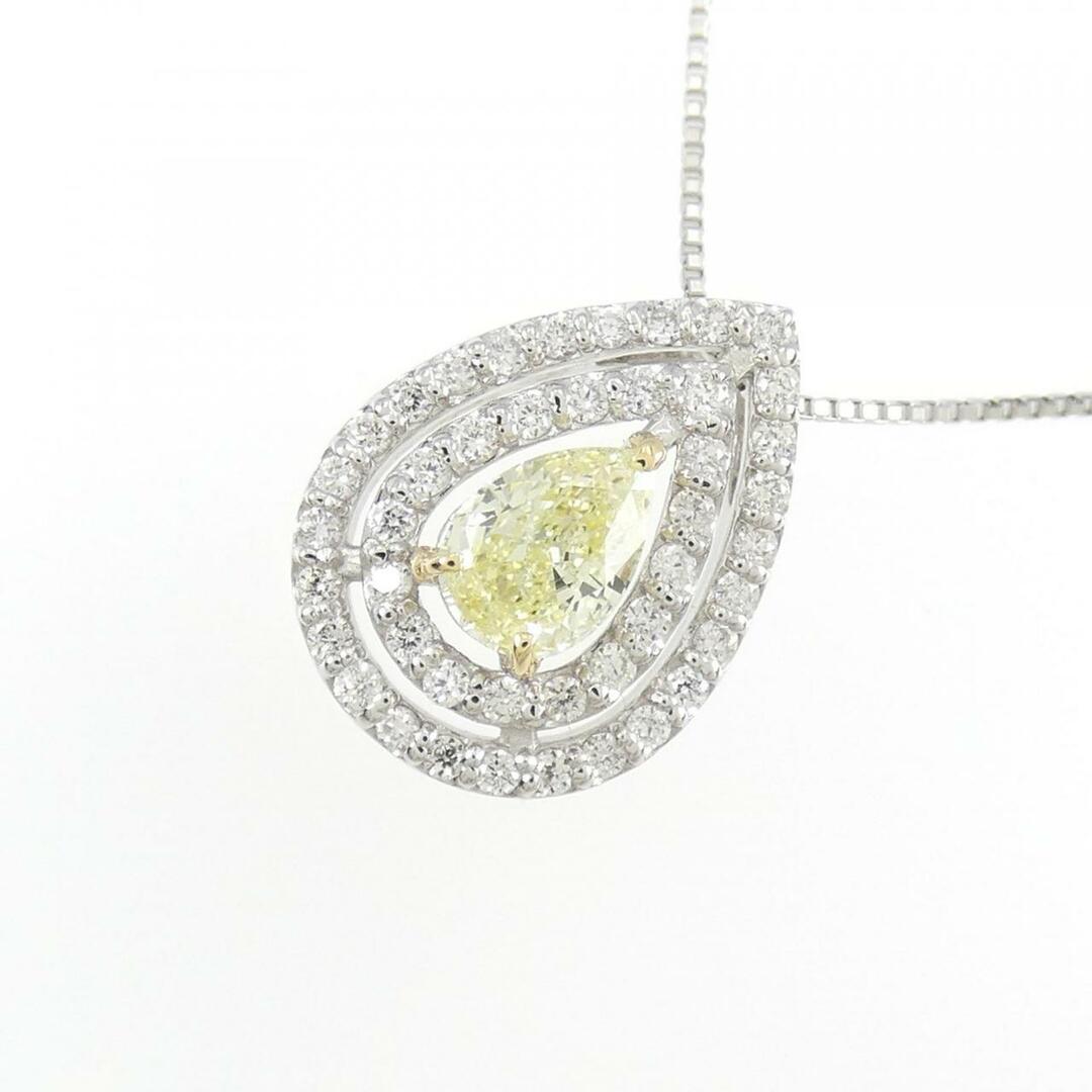 【新品】PT ダイヤモンド ネックレス 0.313CT