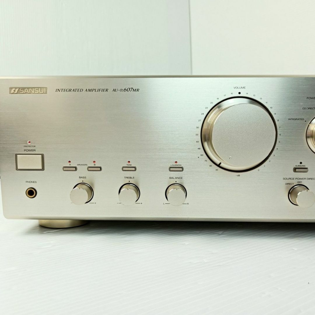 サンスイ インテグレーテッドアンプ プリメインアンプ AU-α 607MR