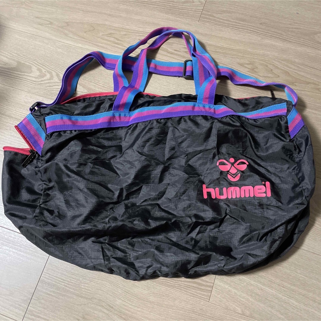 hummel(ヒュンメル)のヒュンメル ポケッタブルドラムバッグ スポーツ/アウトドアのサッカー/フットサル(その他)の商品写真