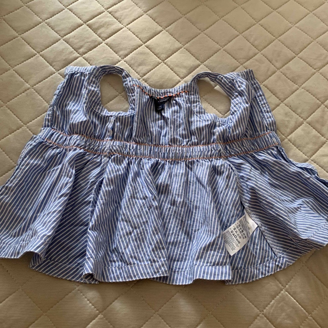 TOMMY HILFIGER(トミーヒルフィガー)のトミー　ロゴ　ワンピース　3m 6m 夏　baby  キッズ/ベビー/マタニティのベビー服(~85cm)(ワンピース)の商品写真