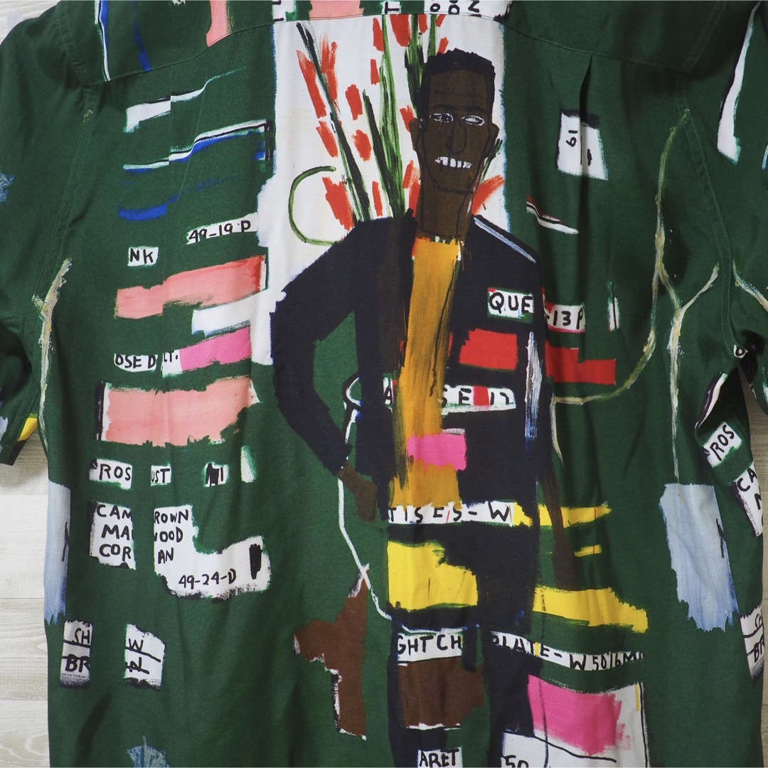 WACKO MARIA(ワコマリア)のWACKOMARIA×BASQUIAT Hawaiian Shirt Type2 メンズのトップス(シャツ)の商品写真