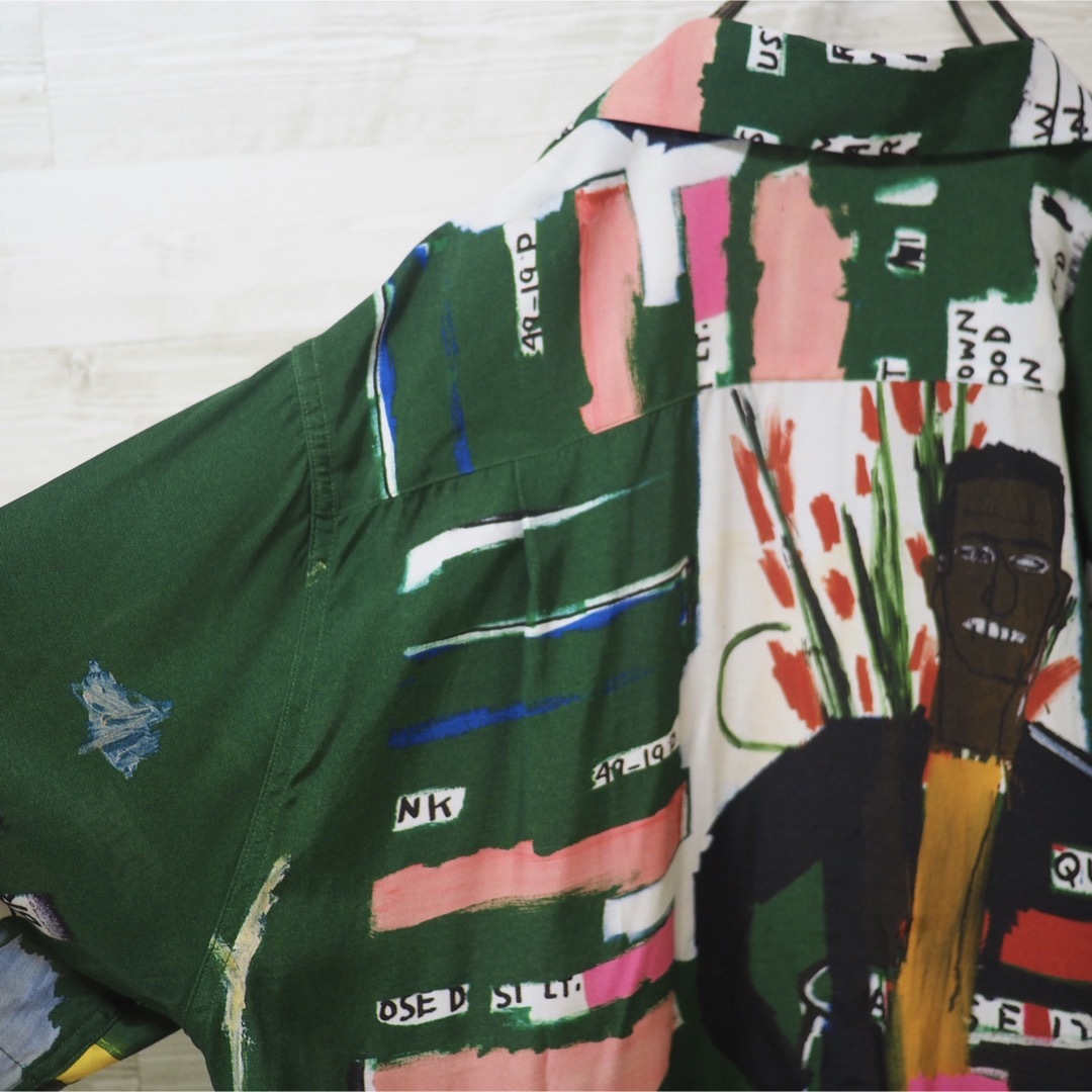 WACKO MARIA(ワコマリア)のWACKOMARIA×BASQUIAT Hawaiian Shirt Type2 メンズのトップス(シャツ)の商品写真