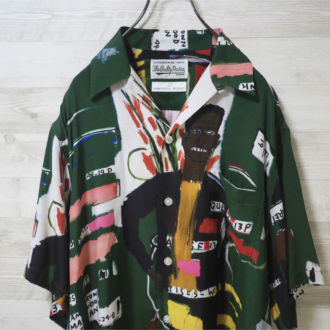 WACKO MARIA(ワコマリア)のWACKOMARIA×BASQUIAT Hawaiian Shirt Type2 メンズのトップス(シャツ)の商品写真