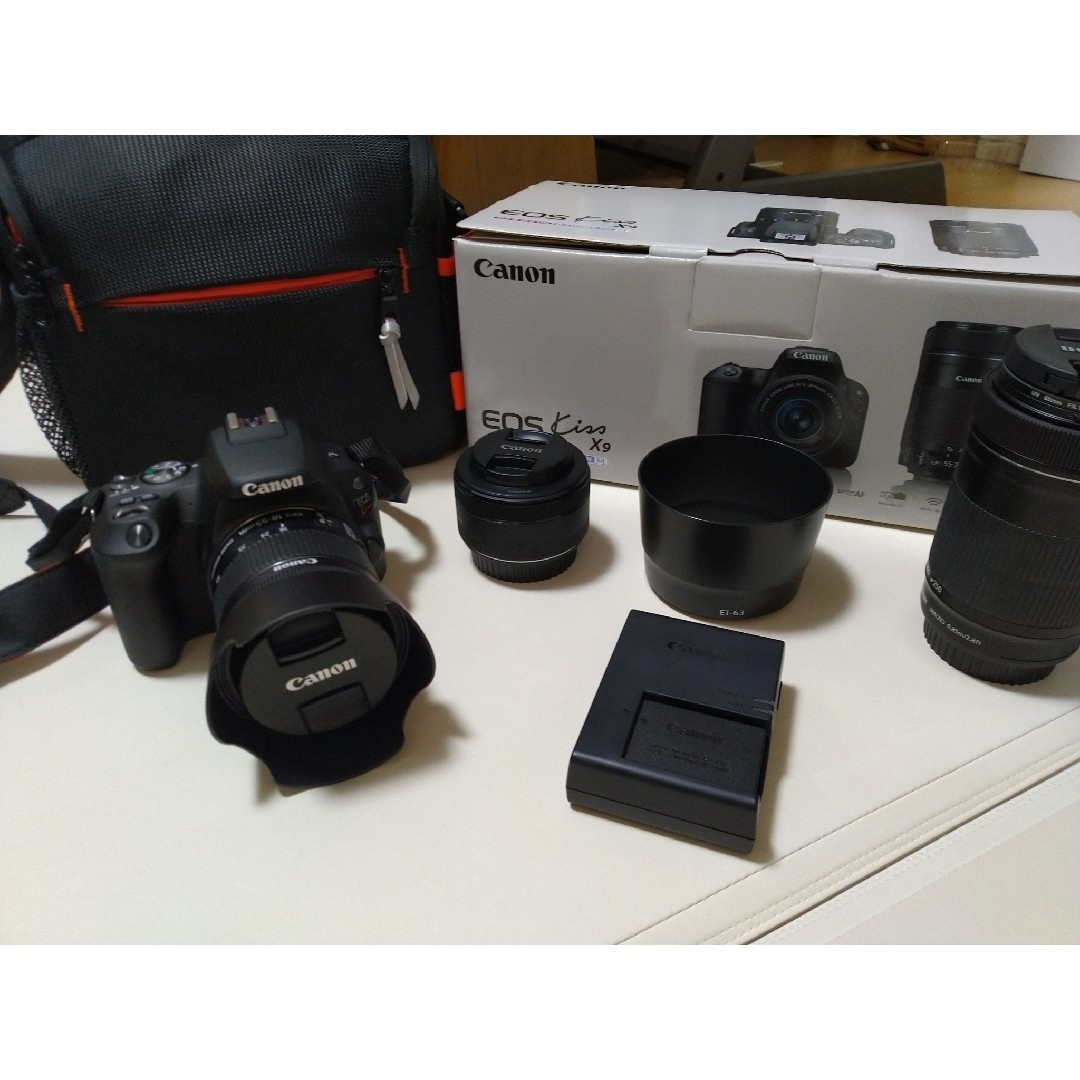 Canon デジタル一眼レフカメラ EOS Kiss X9 レンズセット