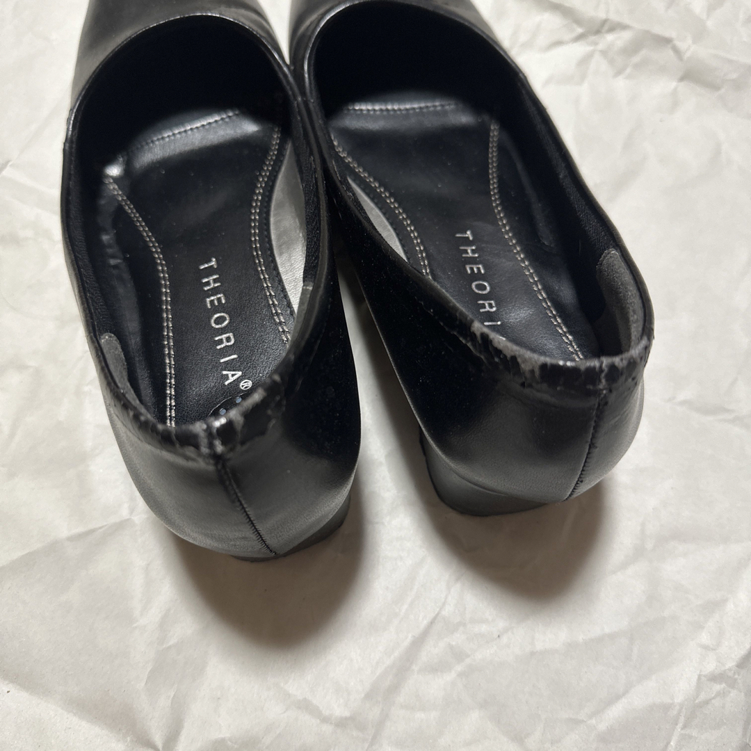 パンプス　フォーマル　シンプル　黒　お仕事　就活 レディースの靴/シューズ(ハイヒール/パンプス)の商品写真