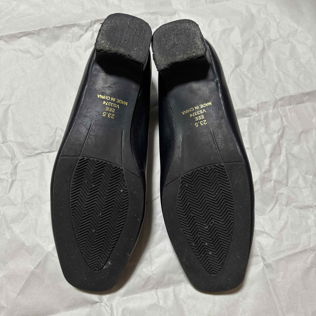 パンプス　フォーマル　シンプル　黒　お仕事　就活 レディースの靴/シューズ(ハイヒール/パンプス)の商品写真