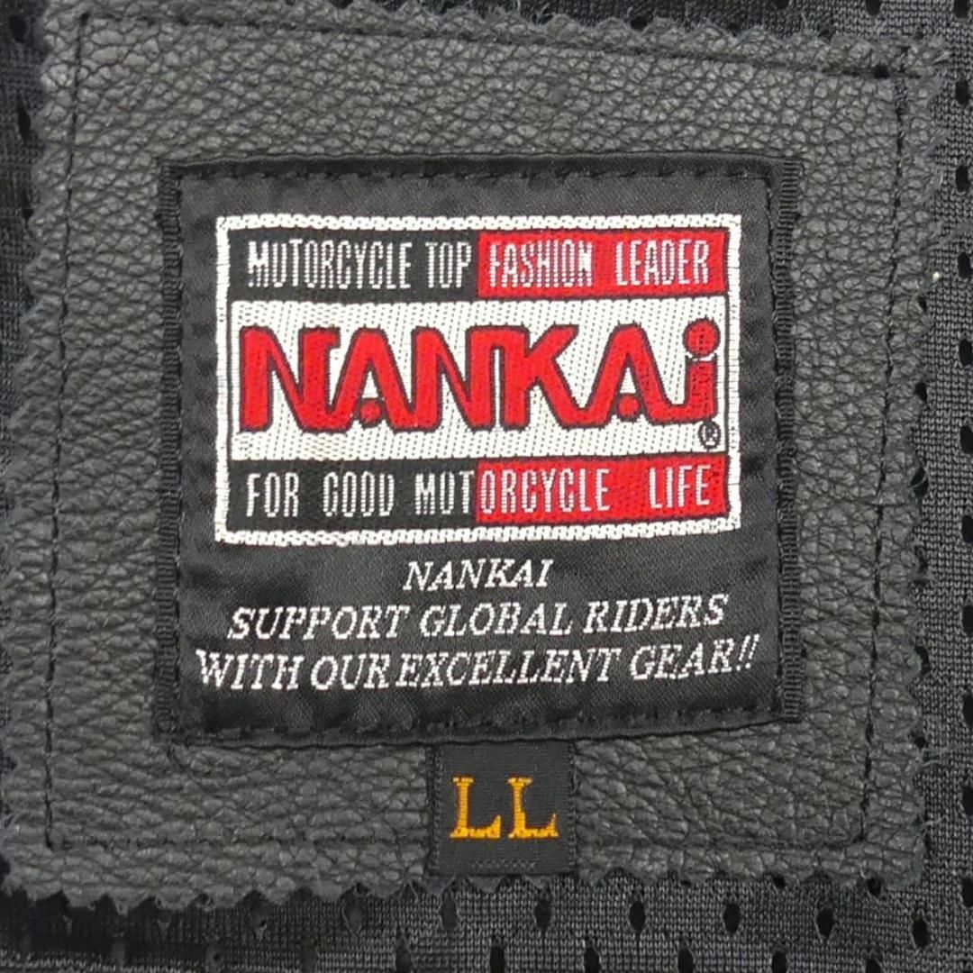 NANKAI ナンカイTop Rider ジャケット  黒 革ジャン 南海