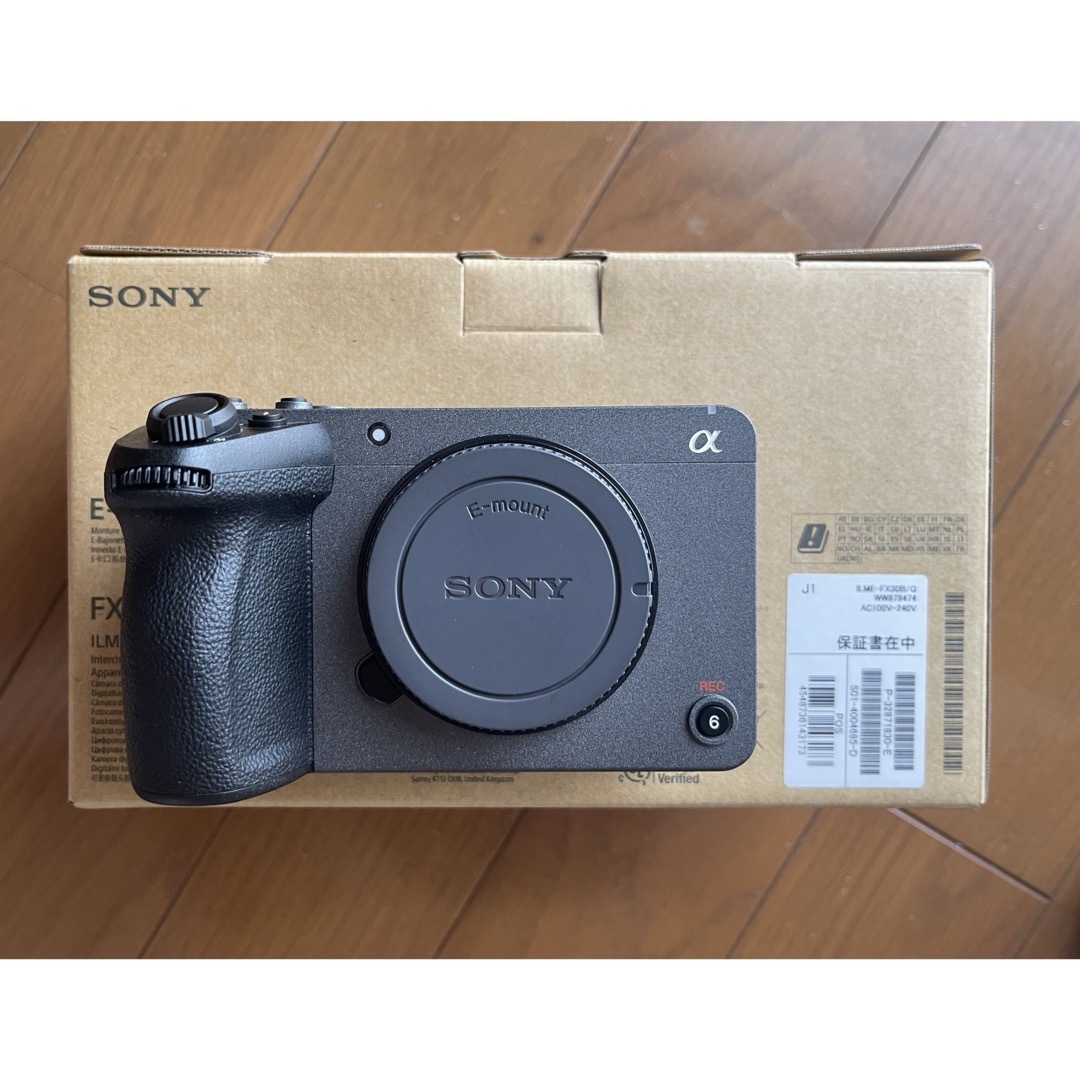 SONY FX30 美品 スマホ/家電/カメラのカメラ(ミラーレス一眼)の商品写真