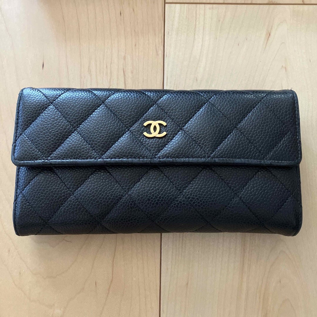 CHANEL マトラッセ　長財布