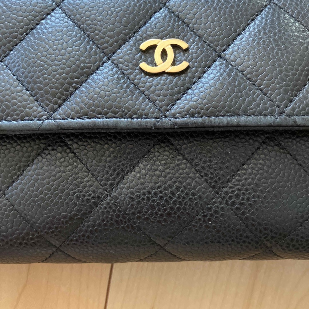 CHANEL マトラッセ　長財布