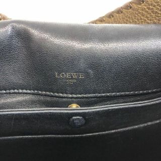 LOEWE ロエベ グラナダ レザー ショルダー トートバッグ ゴールド系