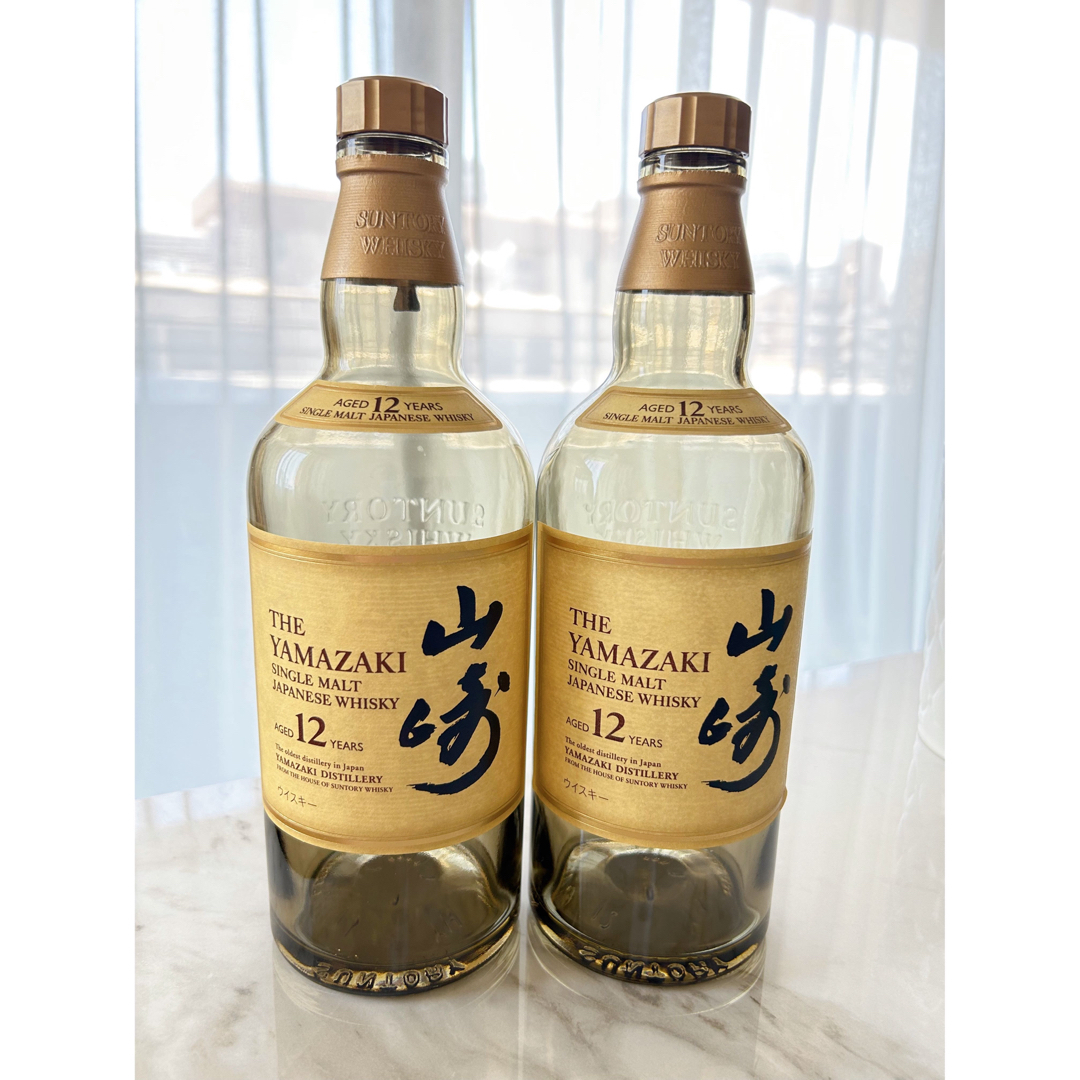 山崎12年 空き瓶 12本SET - 酒