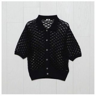 ビューティアンドユースユナイテッドアローズ(BEAUTY&YOUTH UNITED ARROWS)のH BEAUTY＆YOUTH COTTON NYLON CORD POLO(カーディガン)