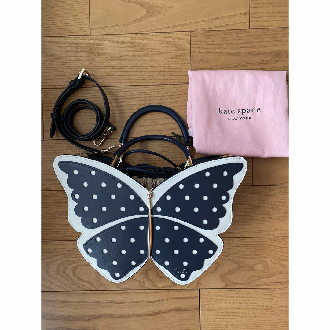 ケイトスペード かごバッグ♡バタフライ 新品未使用♡希少 | フリマアプリ ラクマ