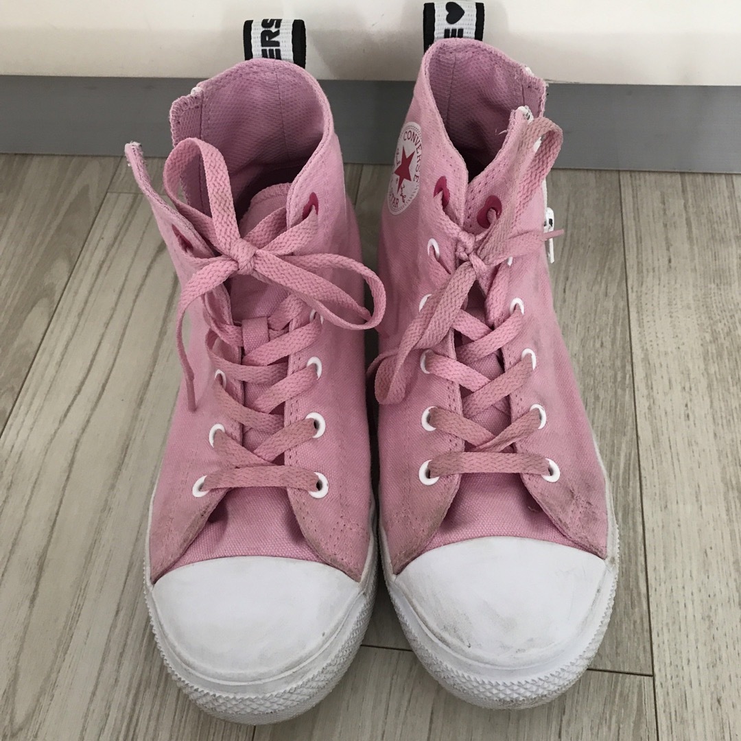 ピンクハイカットコンバース　converse オールスター　箱付き