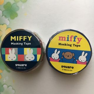 ミッフィー(miffy)のミッフィー  マスキングテープ  スクエア(その他)