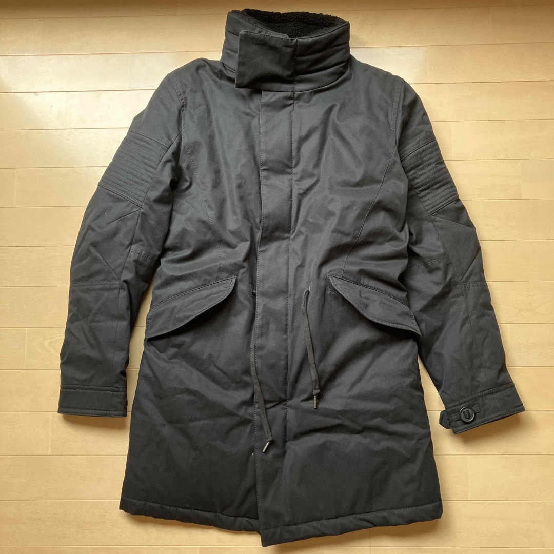 HELMUT LANG(ヘルムートラング)のHELMUT LANG Astro Biker Coat xs メンズのジャケット/アウター(モッズコート)の商品写真