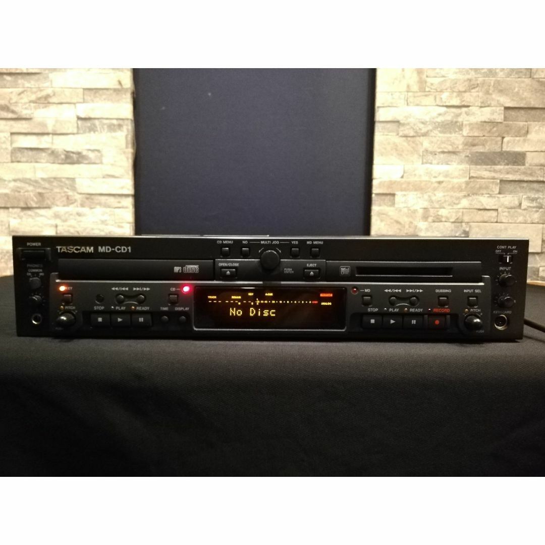 受注生産品 TASCAM MD-CD1 コンビネーションデッキ m0d スマホ/家電/カメラ