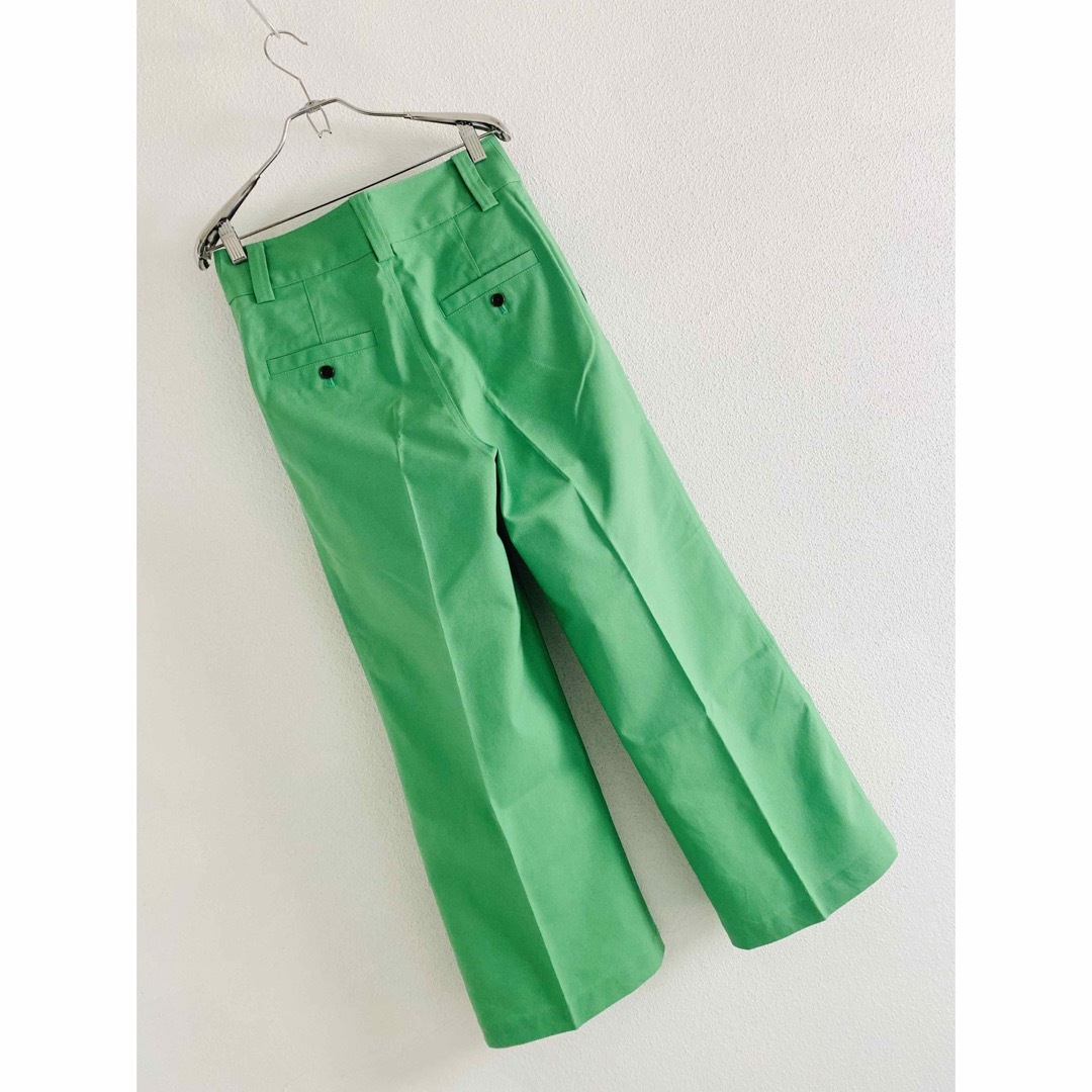 UNITED ARROWS green label relaxing(ユナイテッドアローズグリーンレーベルリラクシング)の新品 green label relaxing ホップサック ワイドパンツ レディースのパンツ(カジュアルパンツ)の商品写真