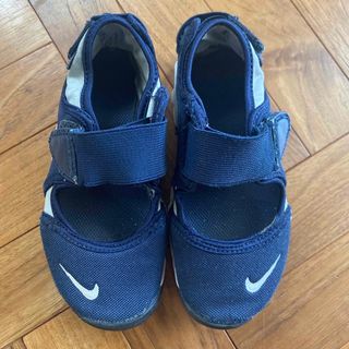 ナイキ(NIKE)のNIKE ナイキ　エアリフト　紺色　18cm(スニーカー)