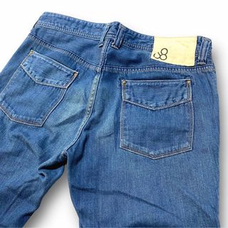 ジョンブル(JOHNBULL)のJohnbull ジョンブル AP049 3/4EASY JEANS サイズM(クロップドパンツ)