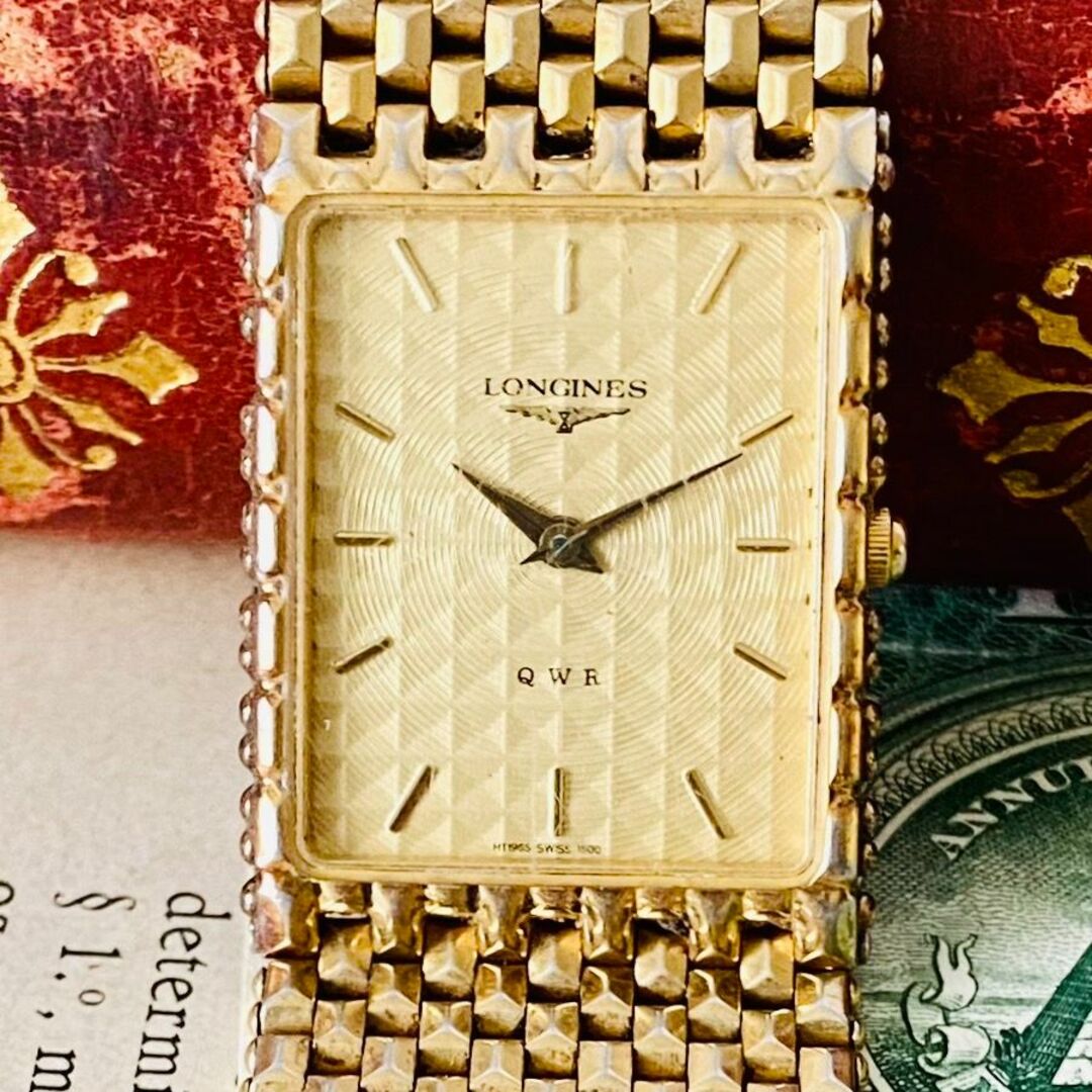 LONGINES - 【高級時計 ロンジン】QWR クォーツ 腕時計 メンズ