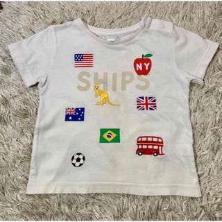 シップスキッズ(SHIPS KIDS)のSHIPS KIDS  半袖　Tシャツ　90(Tシャツ/カットソー)