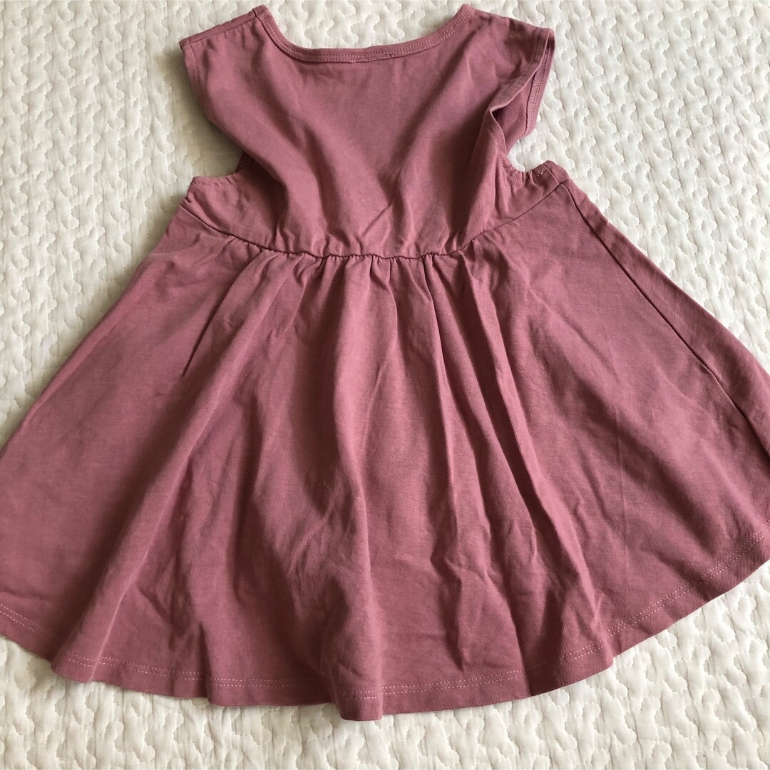 petit main(プティマイン)のプティマイン　チュニック　ワンピース キッズ/ベビー/マタニティのキッズ服女の子用(90cm~)(Tシャツ/カットソー)の商品写真