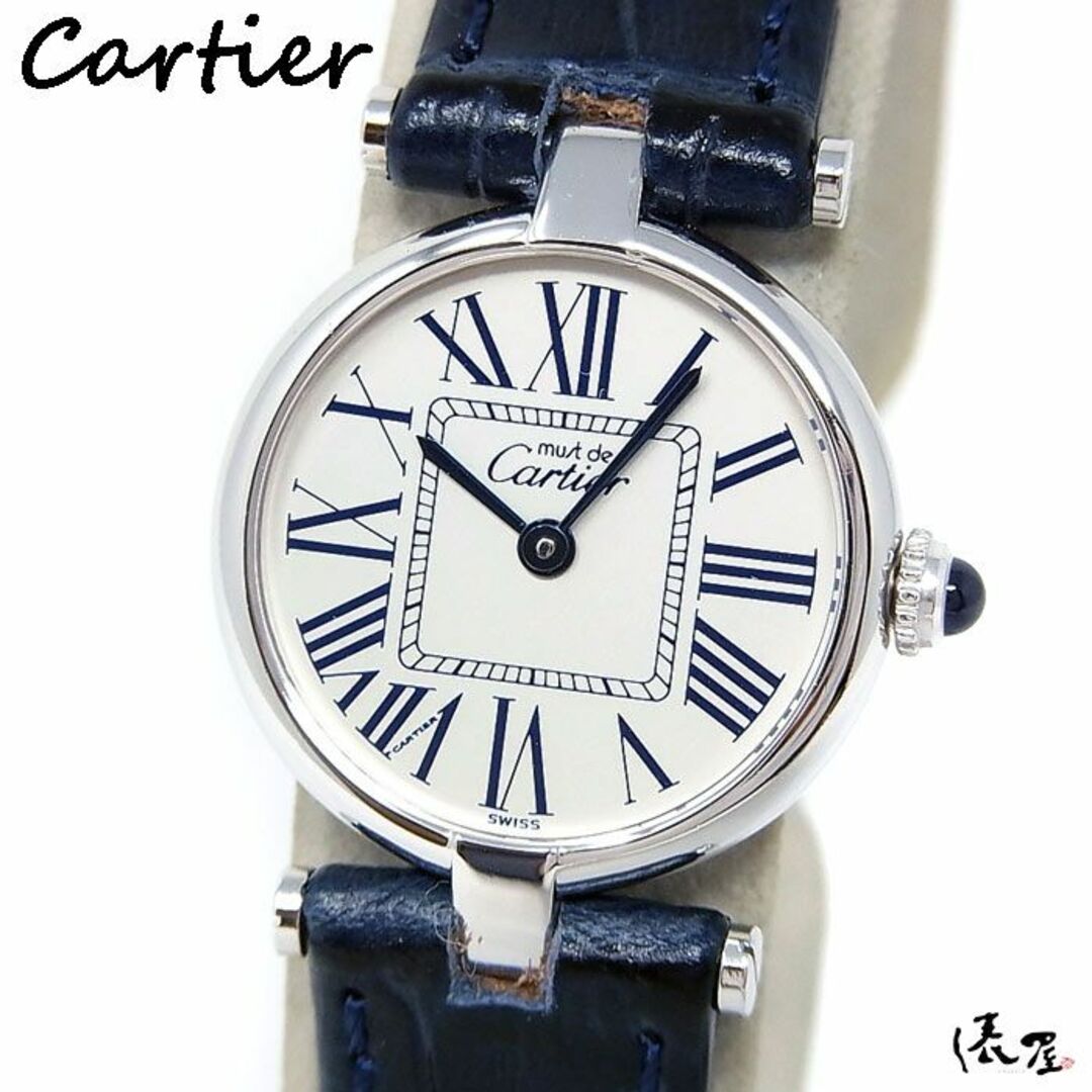【コンプリート済】カルティエ マストヴァンドーム SM アールデコ オパラン ヴィンテージ レディース Cartier 時計 腕時計 【送料無料】