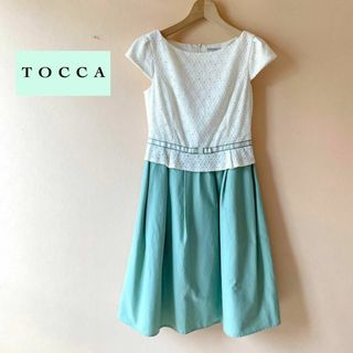 トッカ(TOCCA)のトッカ HOLIDAY COLLECTION PATTERN LACEワンピース(ひざ丈ワンピース)