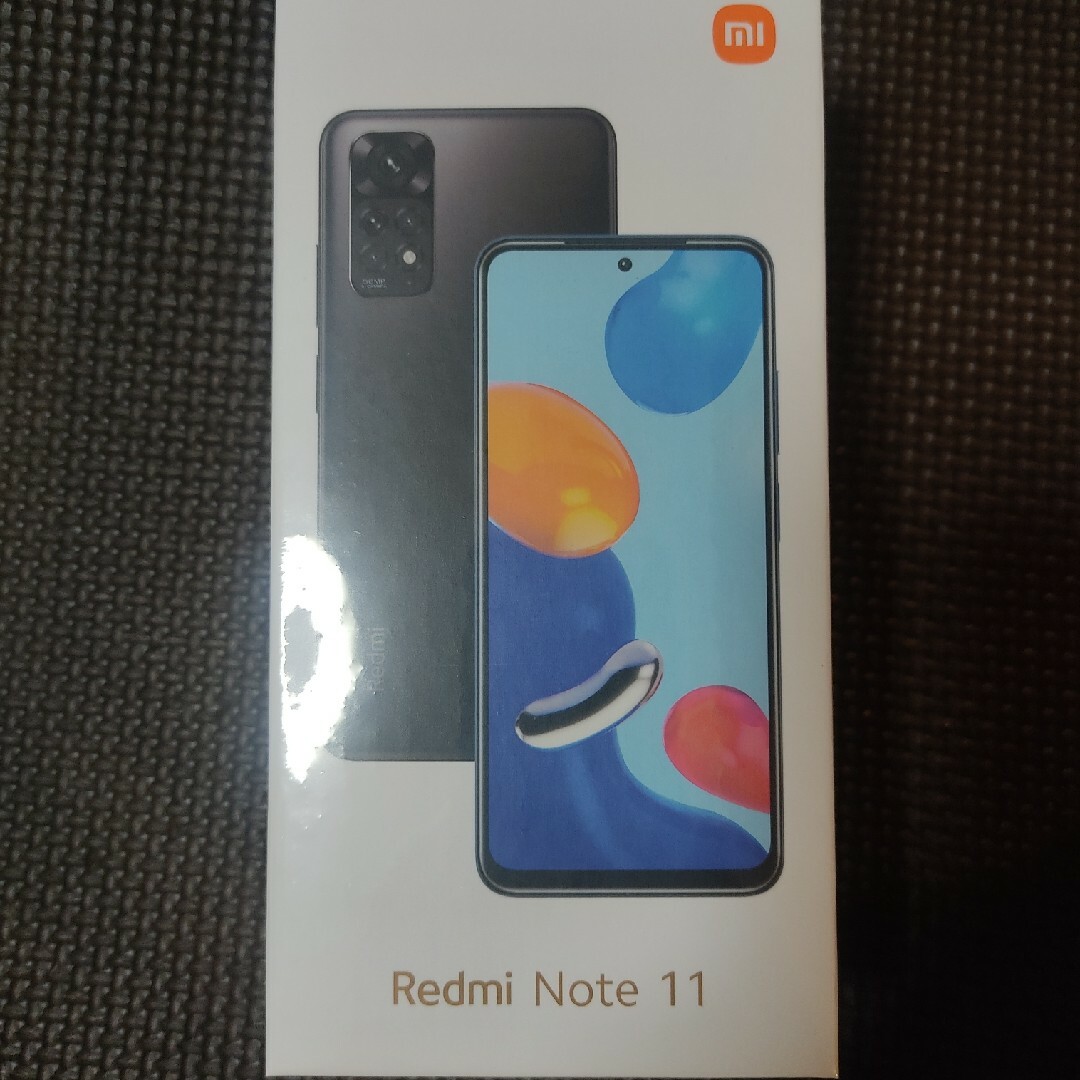 Redmi Note 11　新品未開封　シュリンク付き